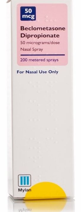 Hayfever Relief Nasal Spray contains the active and potent ingredient beclometasone, which helps to decrease inflammation in the nasal passages and therefore preventing the impact of hayfever. Nasal inflammation is a result of allergens such as polle